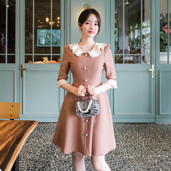 韓国ワンピース ドレスおすすめ 可愛い レディース 服ブランド Attrangs アットランス